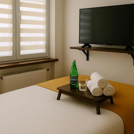 Przytulny W Wiezowcu - Centrum Miasta Podwislocze 38 Daire *